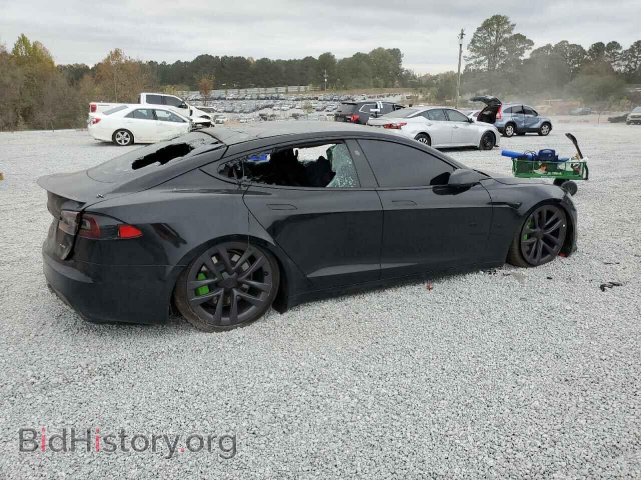 2021 TESLA MODEL S - VIN: 5YJSA1E68MF454643 - Photo 3