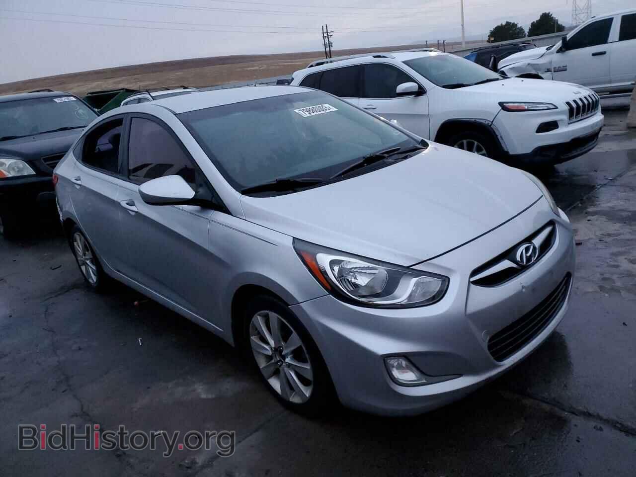 2012 HYUNDAI ACCENT - VIN: KMHCU4AE2CU227671 - Фото 4