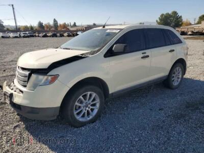 2008 Ford EDGE EDGE SE, cream — VIN 2FMDK36C78BA36997, Copart