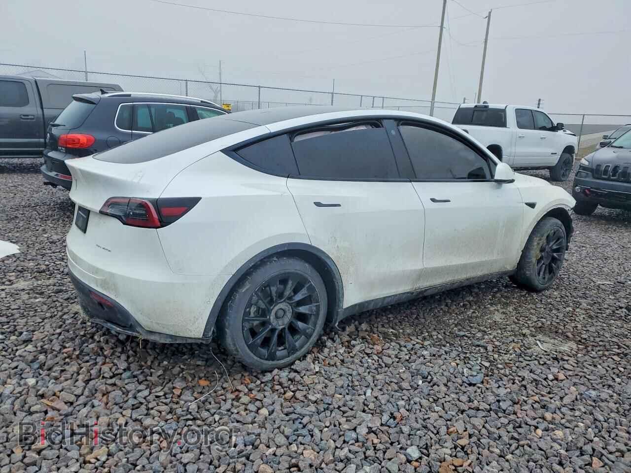 2022 TESLA MODEL Y - VIN: 7SAYGDEE8NA018569 - Фото 3