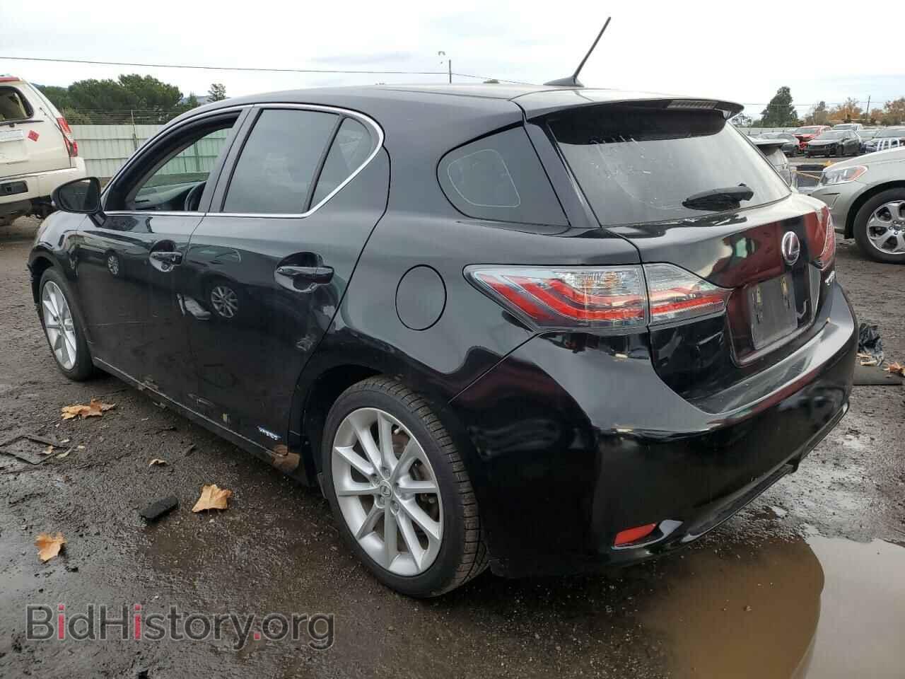 2012 LEXUS CT 200 - VIN: JTHKD5BH8C2066509 - Фото 2