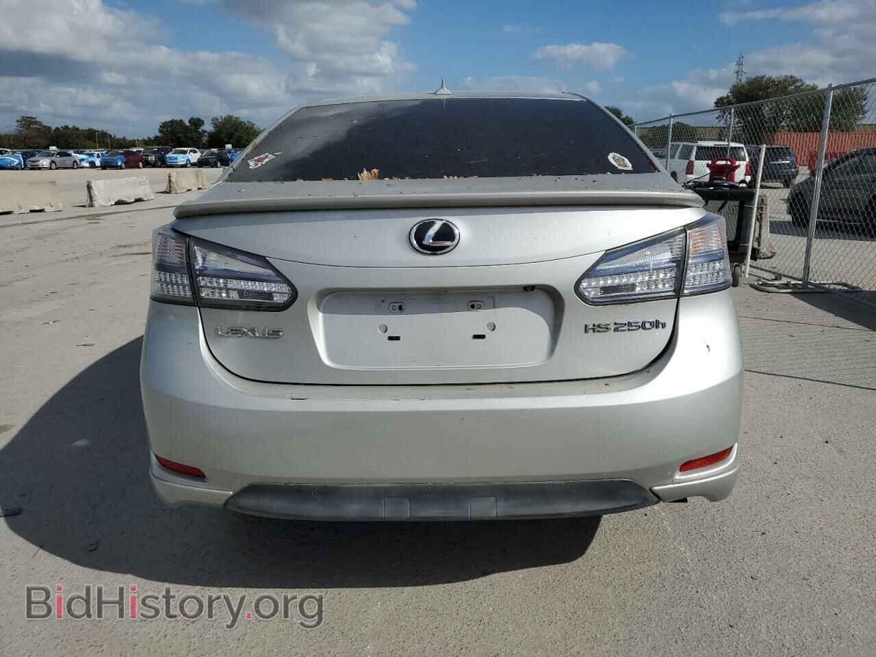 2010 LEXUS HS - VIN: JTHBB1BA9A2018368 - Фото 6