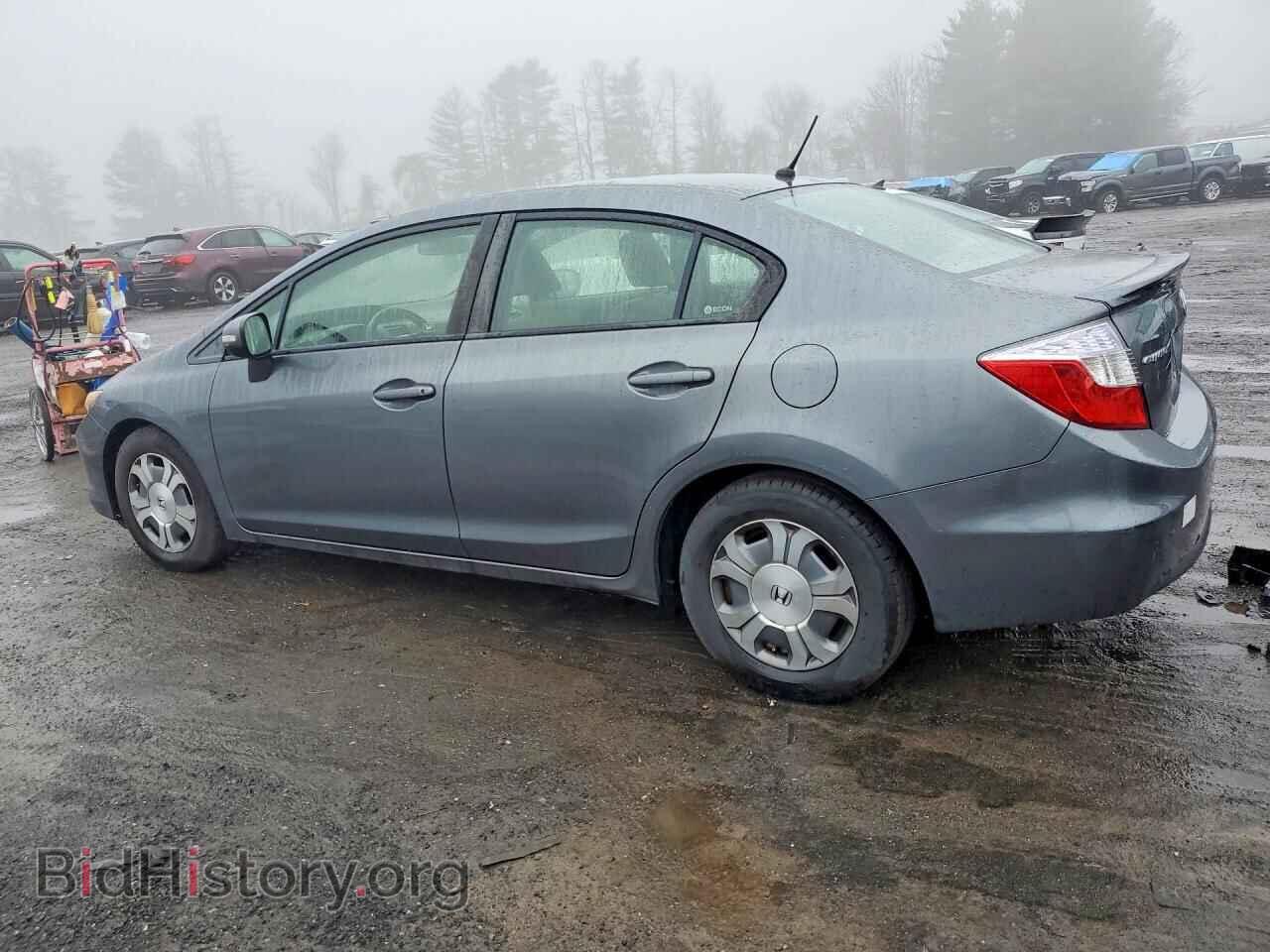 2012 HONDA CIVIC - VIN: JHMFB4F28CS006687 - Фото 2