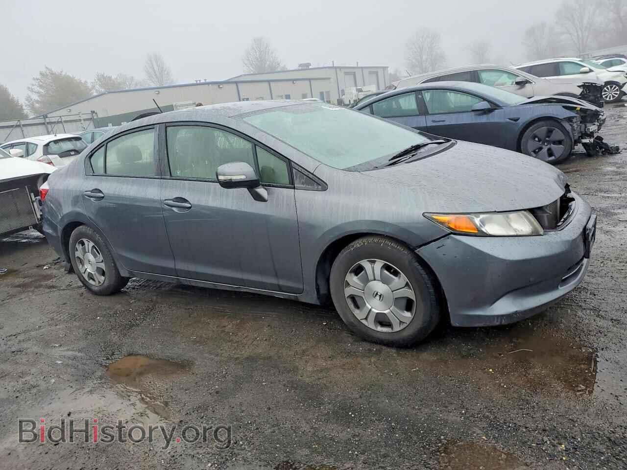 2012 HONDA CIVIC - VIN: JHMFB4F28CS006687 - Фото 4