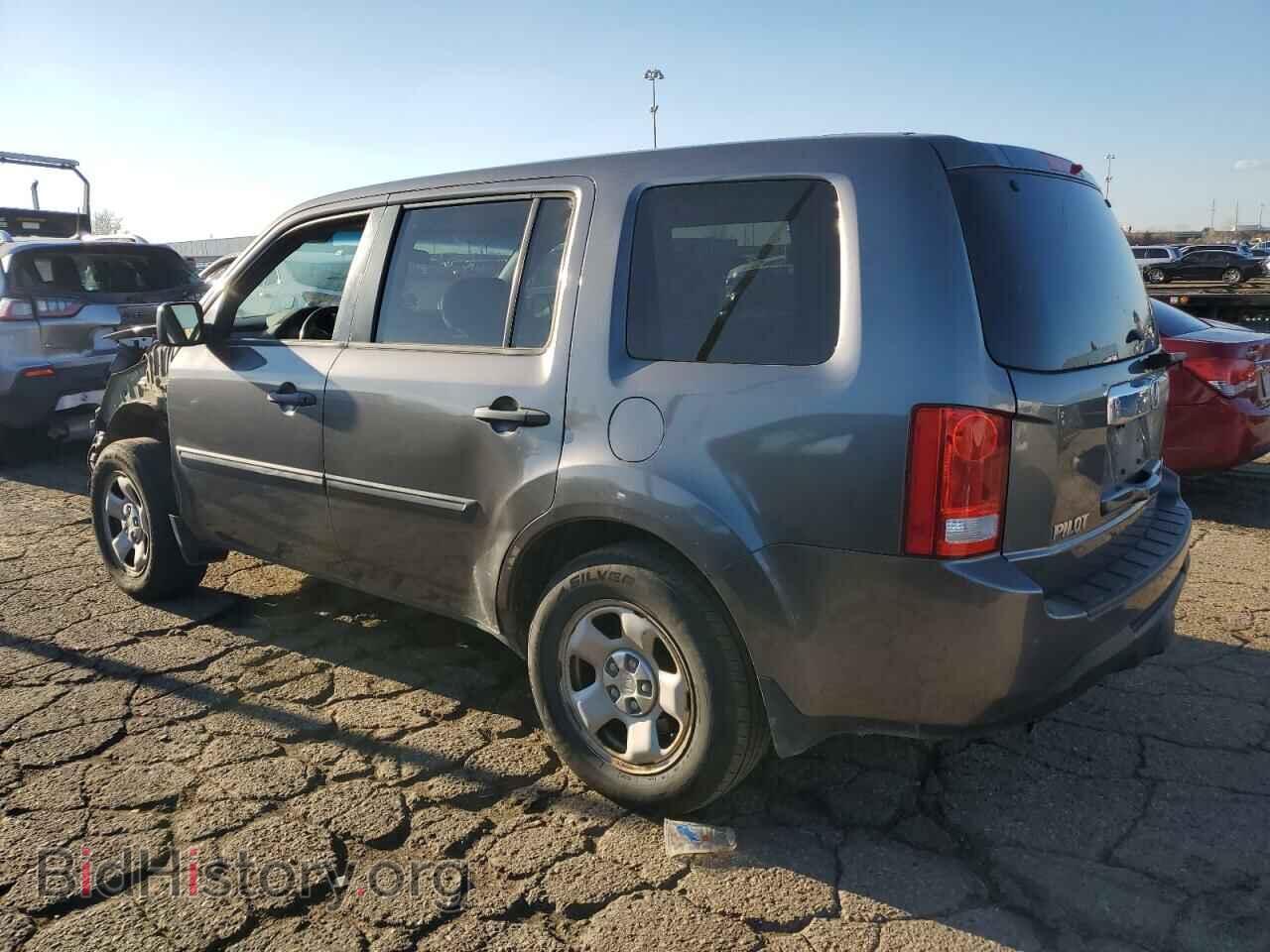 2012 HONDA PILOT - VIN: 5FNYF4H29CB038475 - Фото 2