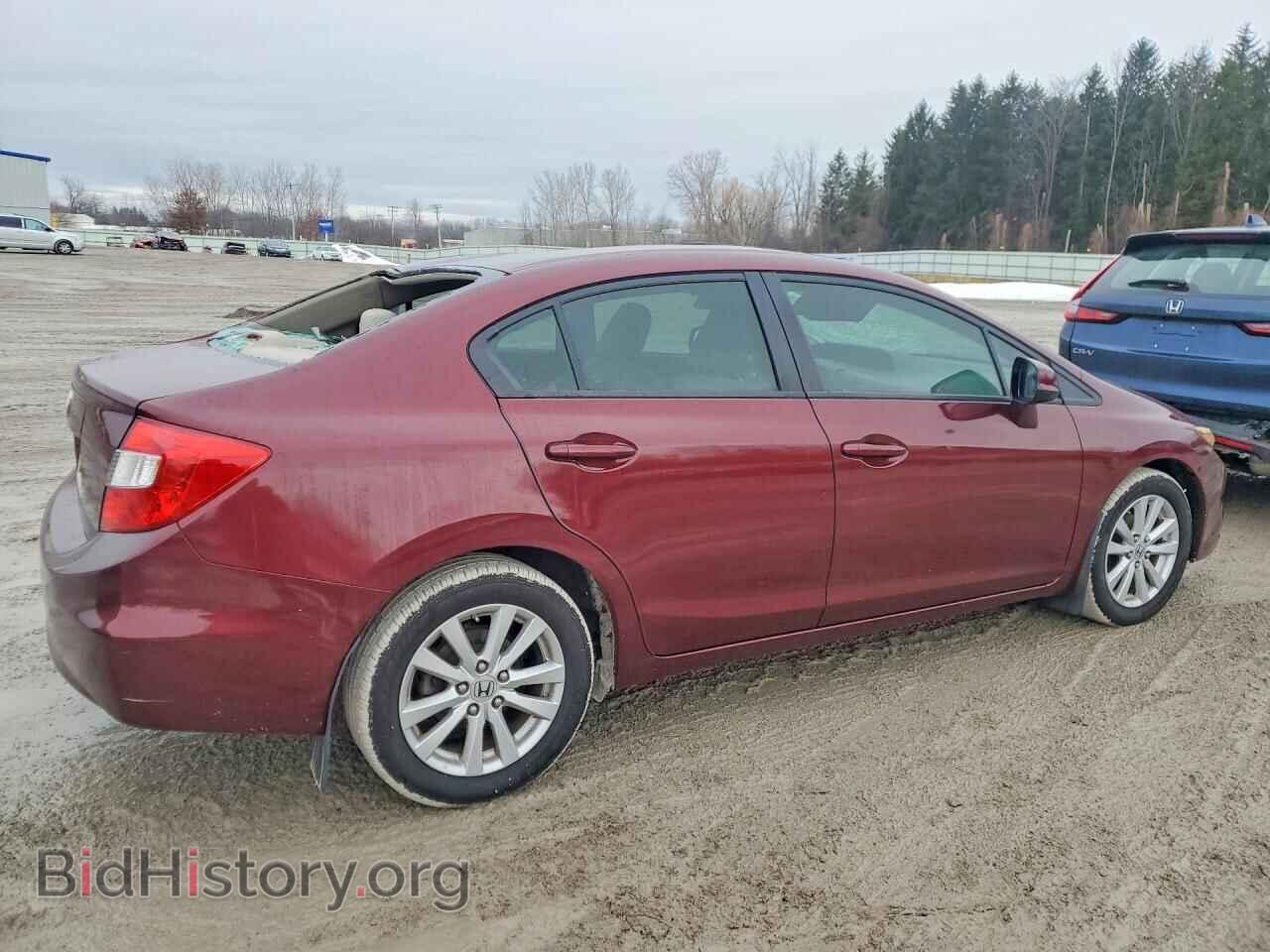 2012 HONDA CIVIC - VIN: 2HGFB2F86CH545781 - Фото 3
