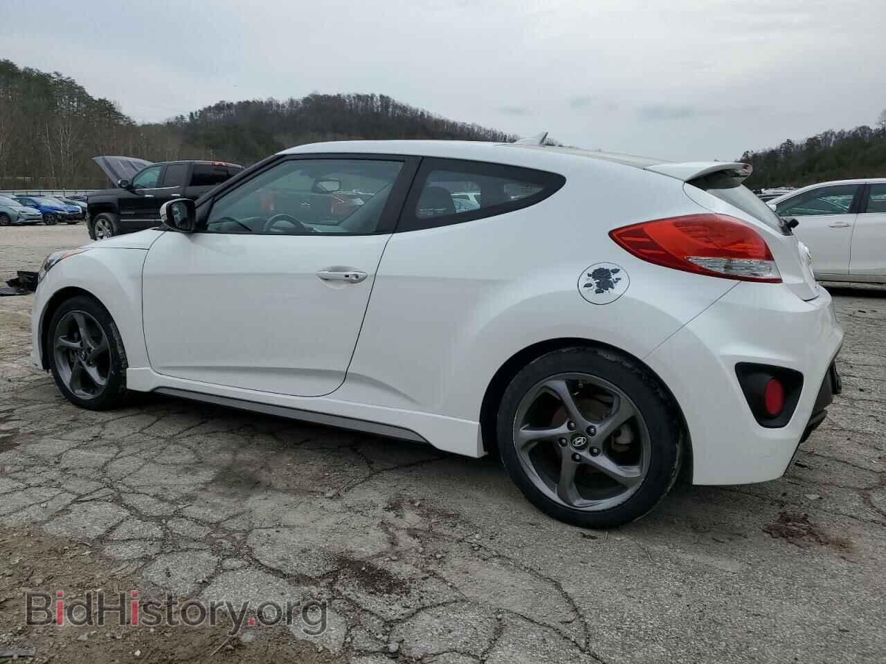 2014 HYUNDAI VELOSTER - VIN: KMHTC6AE3EU196626 - Фото 2