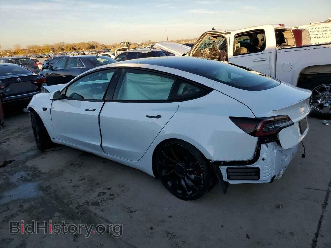 2022 TESLA MODEL 3 - VIN: 5YJ3E1EC3NF112646 - Фото 2