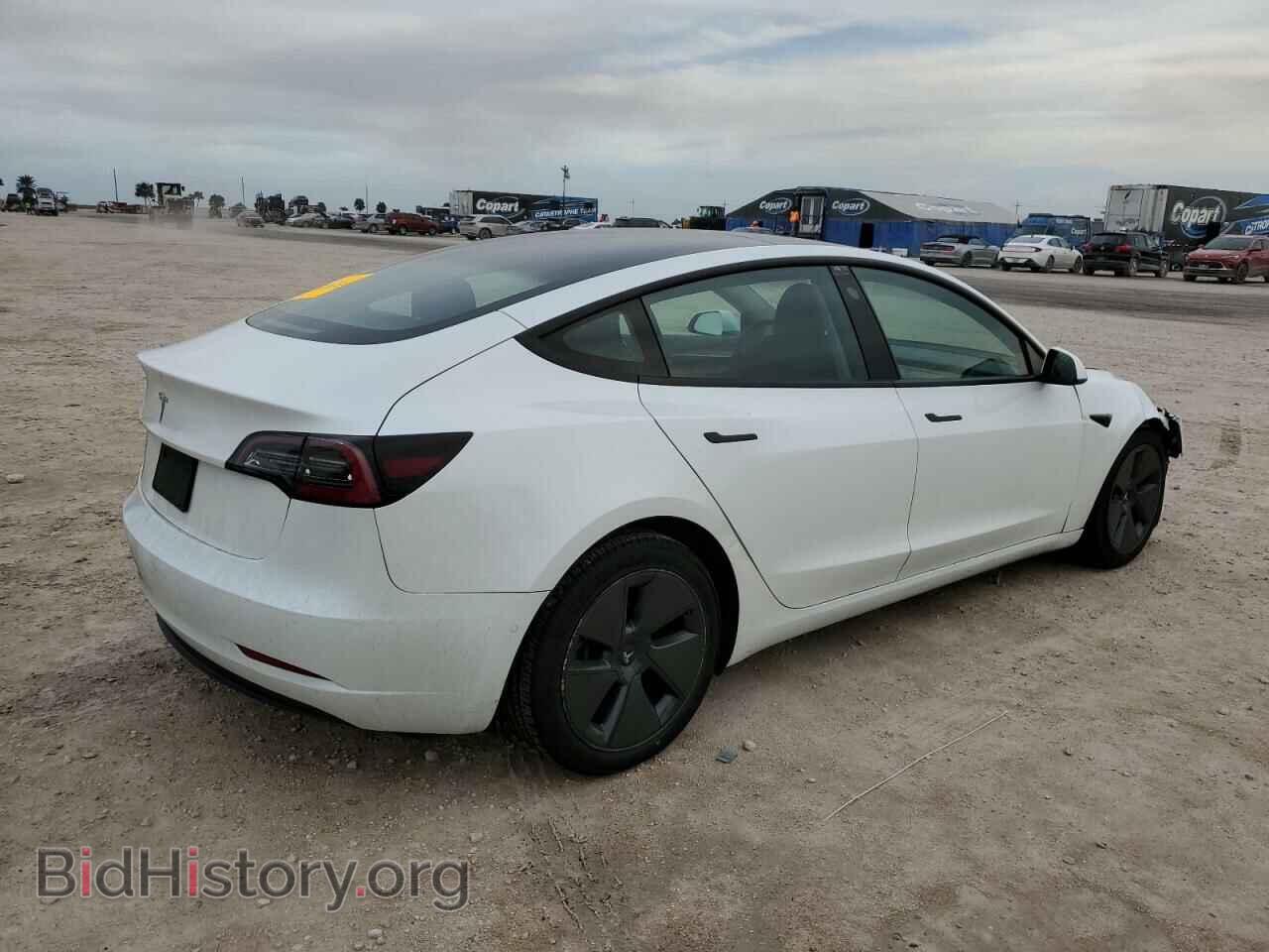 2022 TESLA MODEL 3 - VIN: 5YJ3E1EA4NF370754 - Фото 3