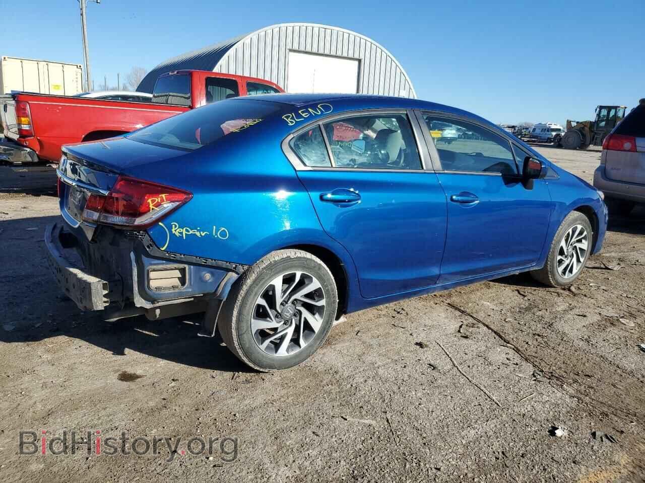 2015 HONDA CIVIC - VIN: 19XFB2E50FE008054 - Фото 3