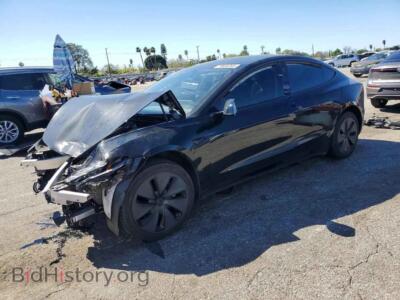2024 Tesla MODEL 3, черный — VIN 5YJ3E1EA5RF842935, Copart