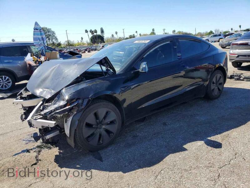 2024 Tesla MODEL 3 (VIN 5YJ3E1EA5RF842935) — photo 1 of 14, Copart, damage: front end