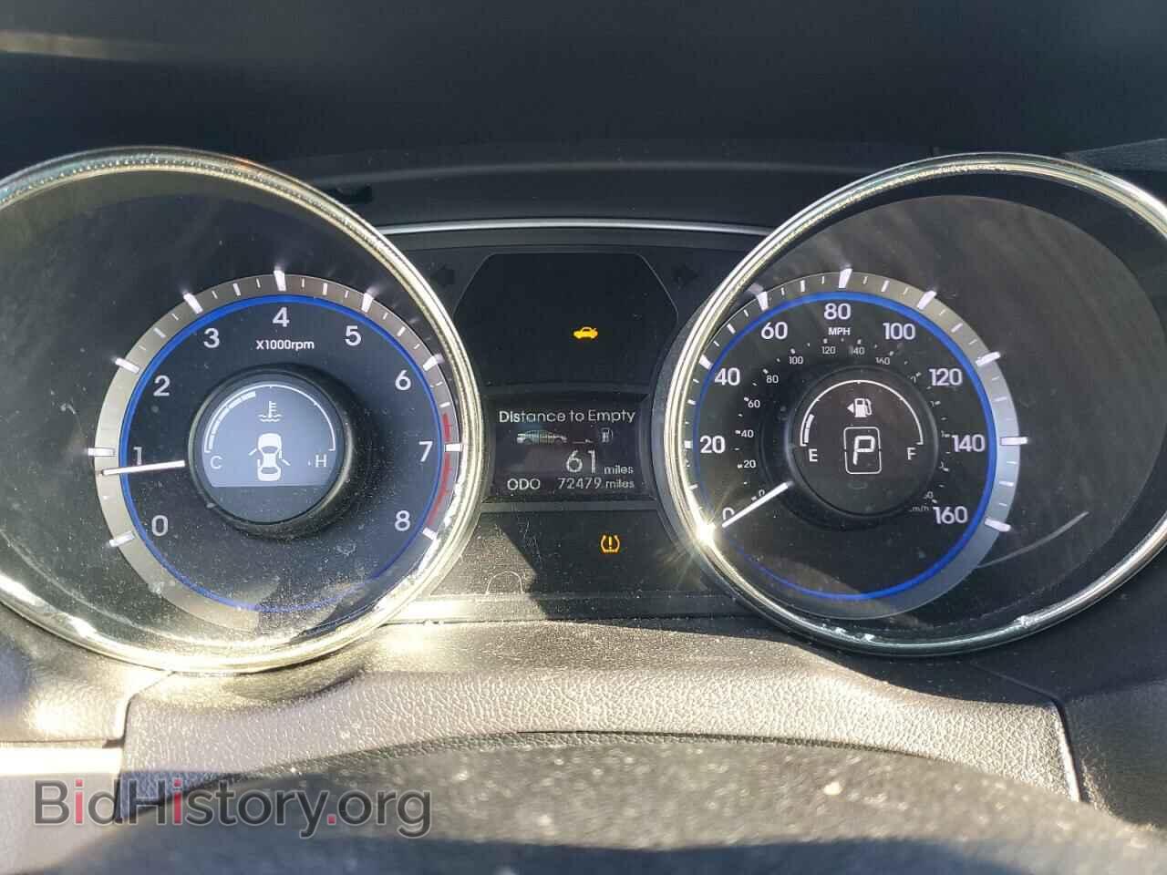 2012 HYUNDAI SONATA - VIN: 5NPEC4AC7CH328343 - Фото 9