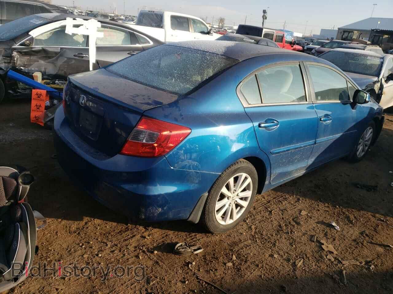 2012 HONDA CIVIC - VIN: 19XFB2F81CE070034 - Фото 3