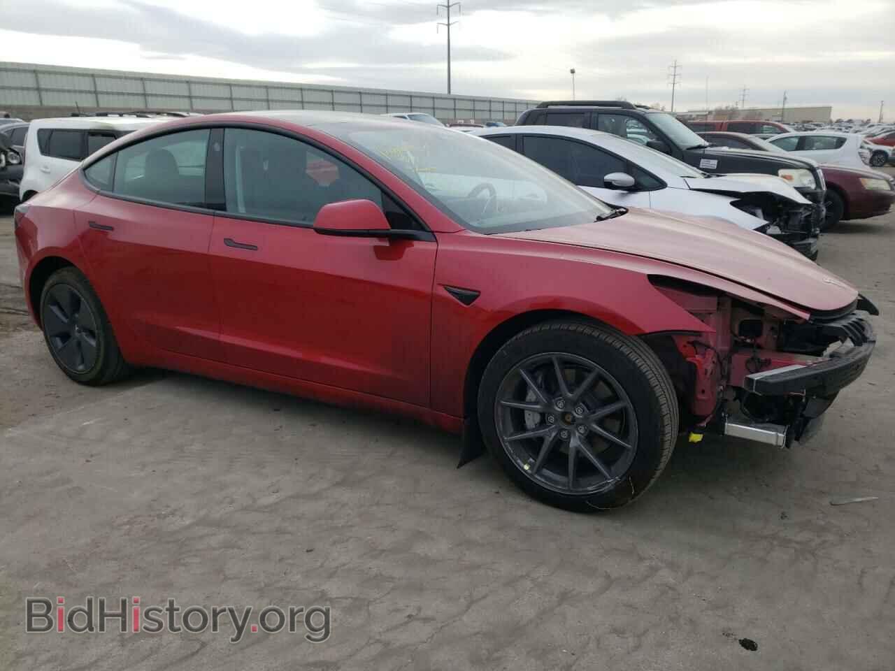 2022 TESLA MODEL 3 - VIN: 5YJ3E1EB1NF167099 - Фото 4