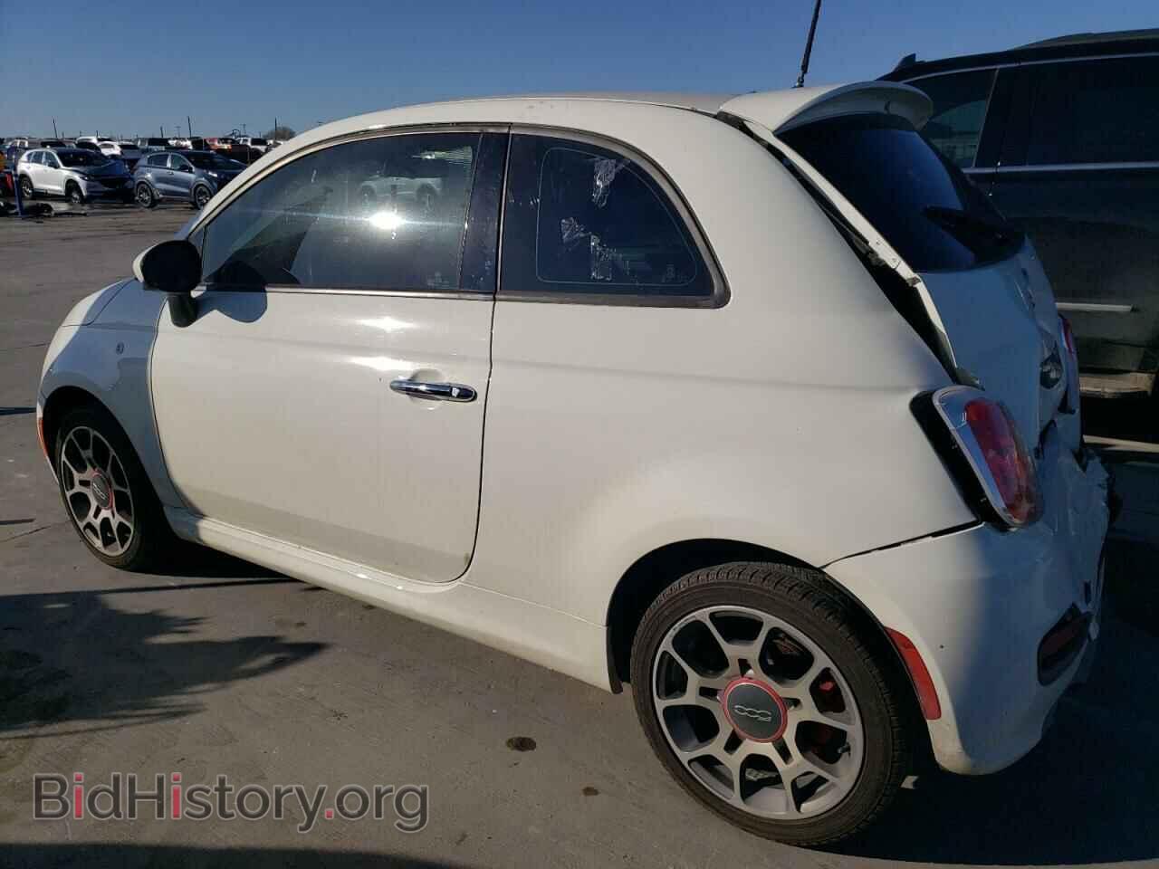 2015 FIAT 500 - VIN: 3C3CFFBR4FT657278 - Фото 2