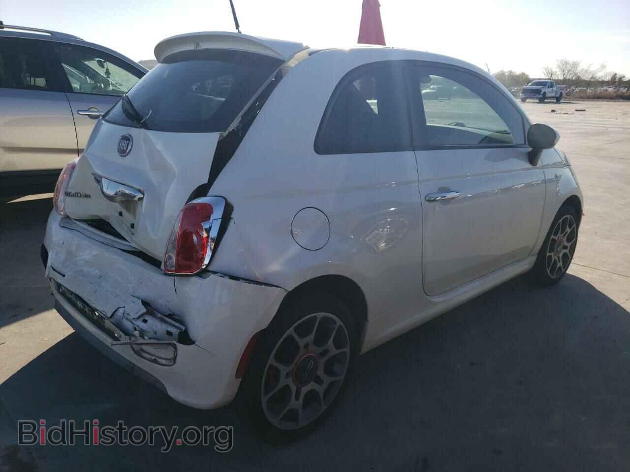 2015 FIAT 500 - VIN: 3C3CFFBR4FT657278 - Фото 3