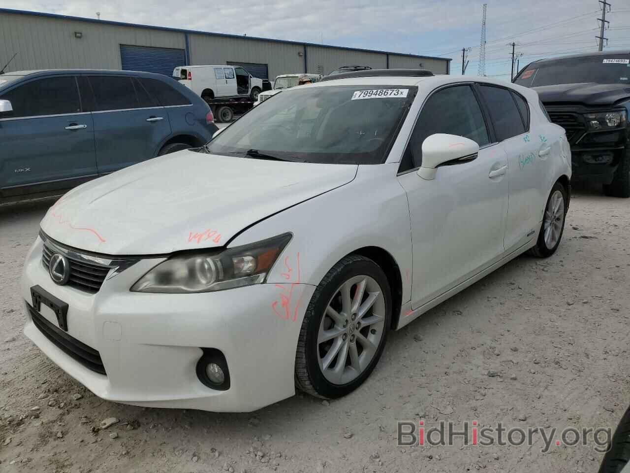 Photo JTHKD5BHXC2070464 - LEXUS CT 200 2012