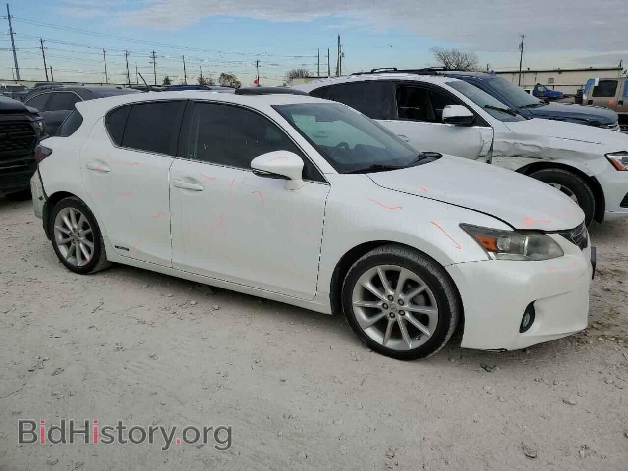 2012 LEXUS CT 200 - VIN: JTHKD5BHXC2070464 - Фото 4