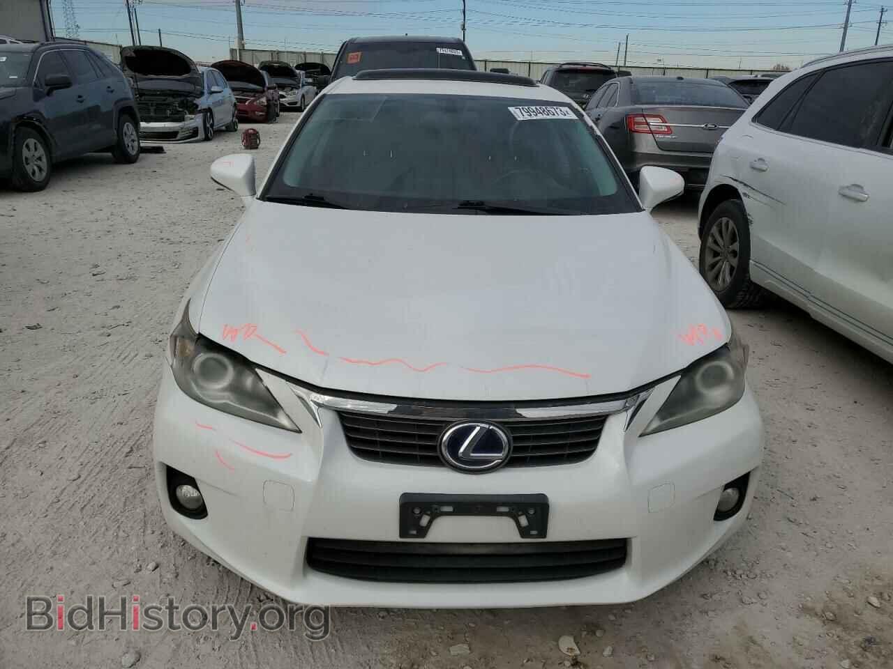 2012 LEXUS CT 200 - VIN: JTHKD5BHXC2070464 - Фото 5