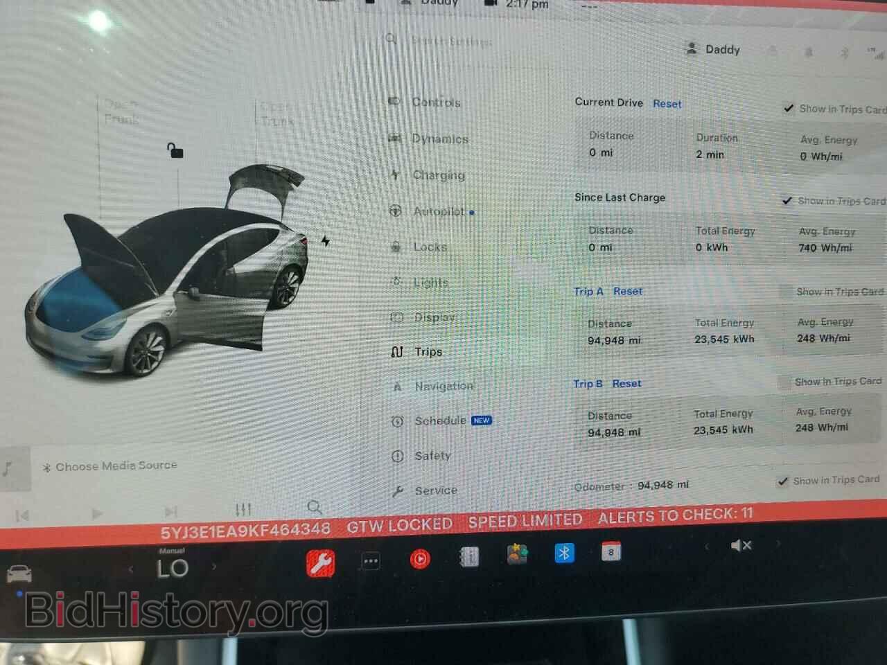 2019 TESLA MODEL 3 - VIN: 5YJ3E1EA9KF464348 - Photo 9