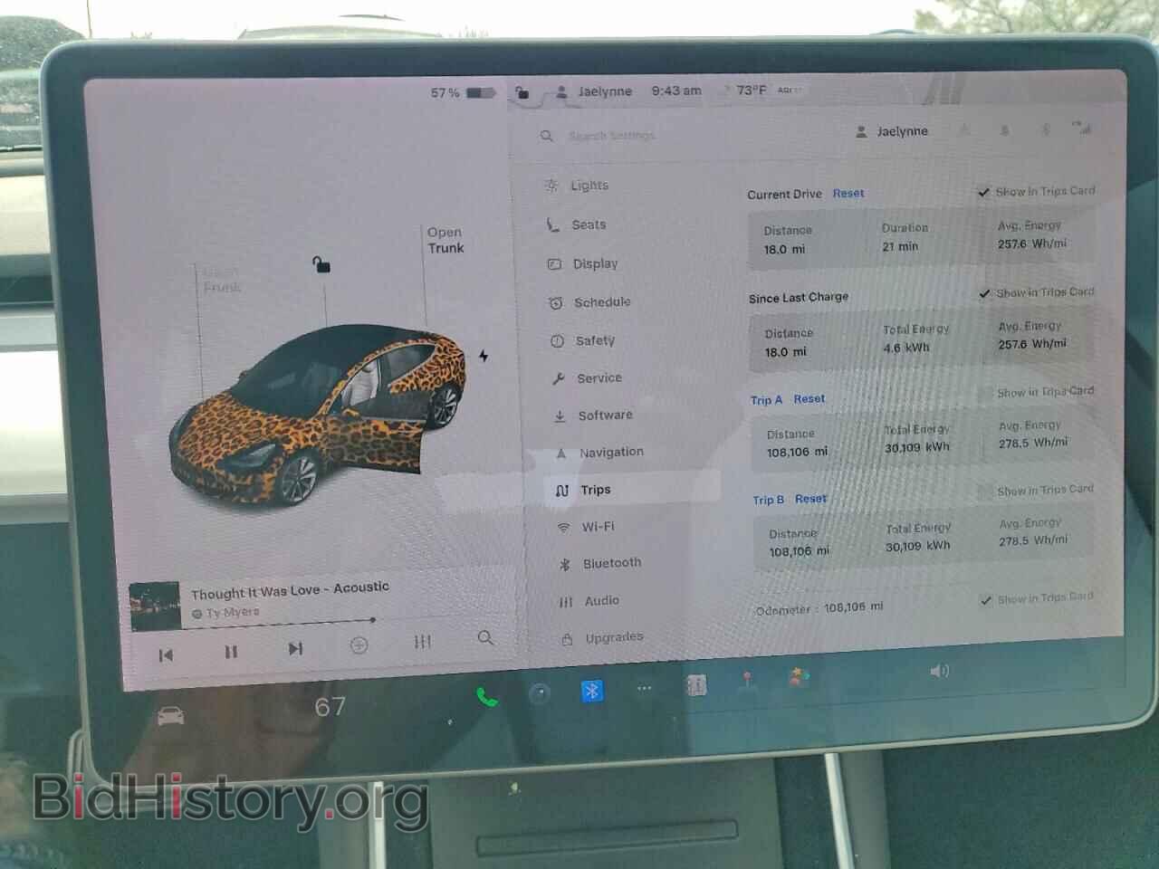 2018 TESLA MODEL 3 - VIN: 5YJ3E1EB9JF098155 - Photo 9
