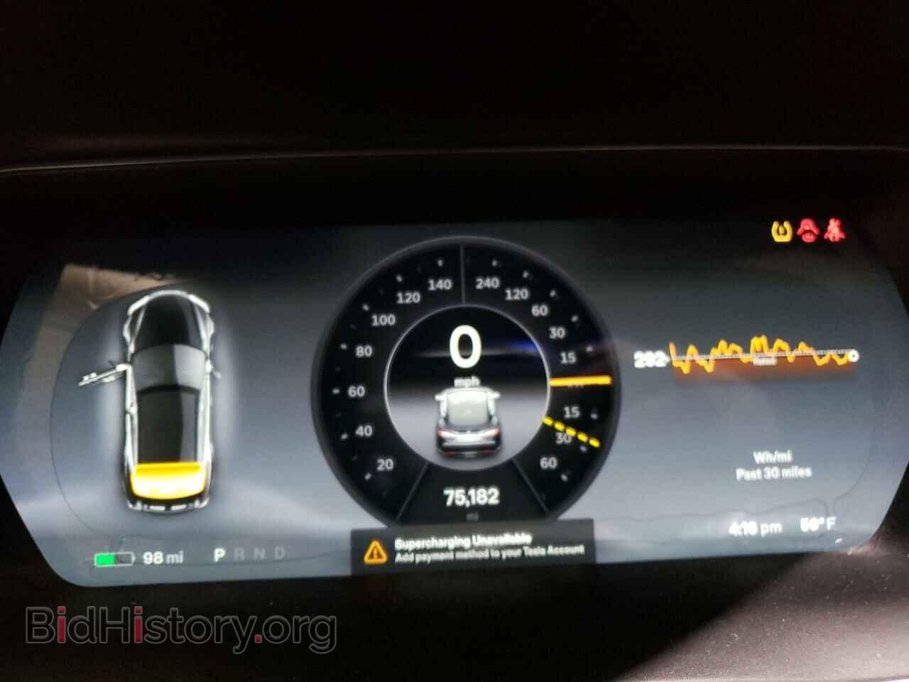2014 TESLA MODEL S - VIN: 5YJSA1S10EFP46958 - Фото 9