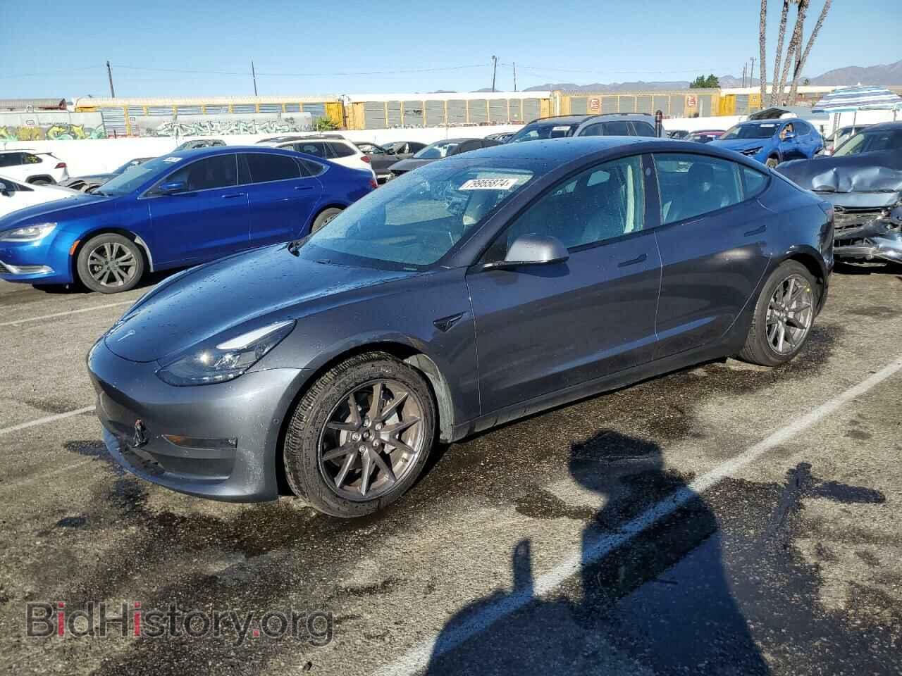 Photo 5YJ3E1EB5MF075900 - TESLA MODEL 3 2021