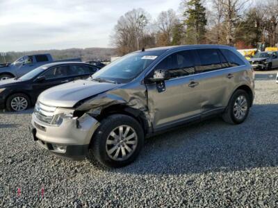 2008 Ford EDGE Edge Limit, бежевый — VIN 2FMDK39C88BB16269, Copart