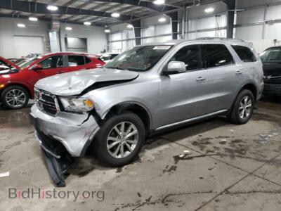 2016 Dodge DURANGO Limited, серебристый — VIN 1C4RDJDG5GC340326, Copart