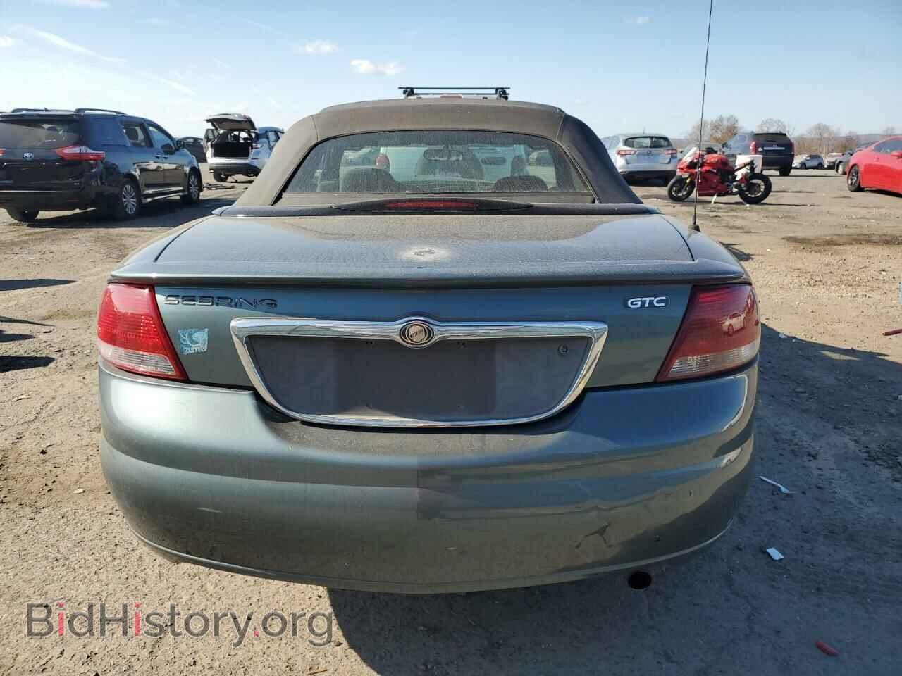 2006 CHRYSLER SEBRING - VIN: 1C3EL75R66N257290 - Фото 6