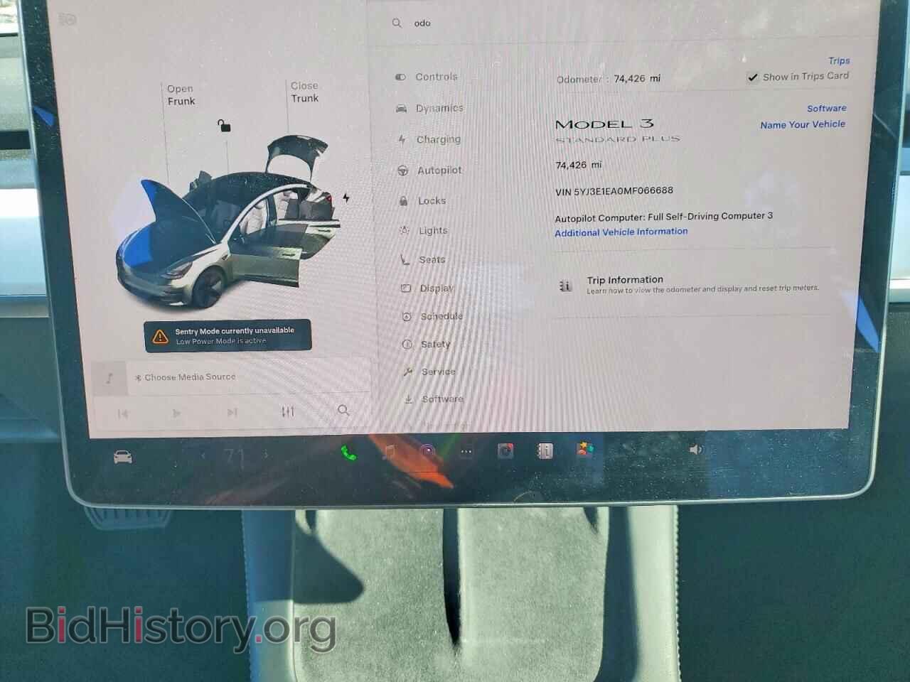 2021 TESLA MODEL 3 - VIN: 5YJ3E1EA0MF066688 - Photo 9