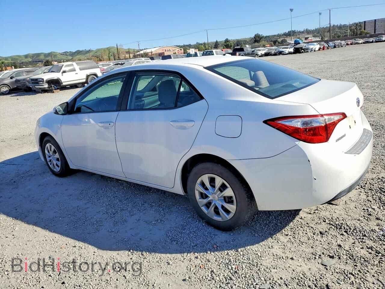 2014 TOYOTA COROLLA - VIN: 5YFBURHEXEP111993 - Фото 2