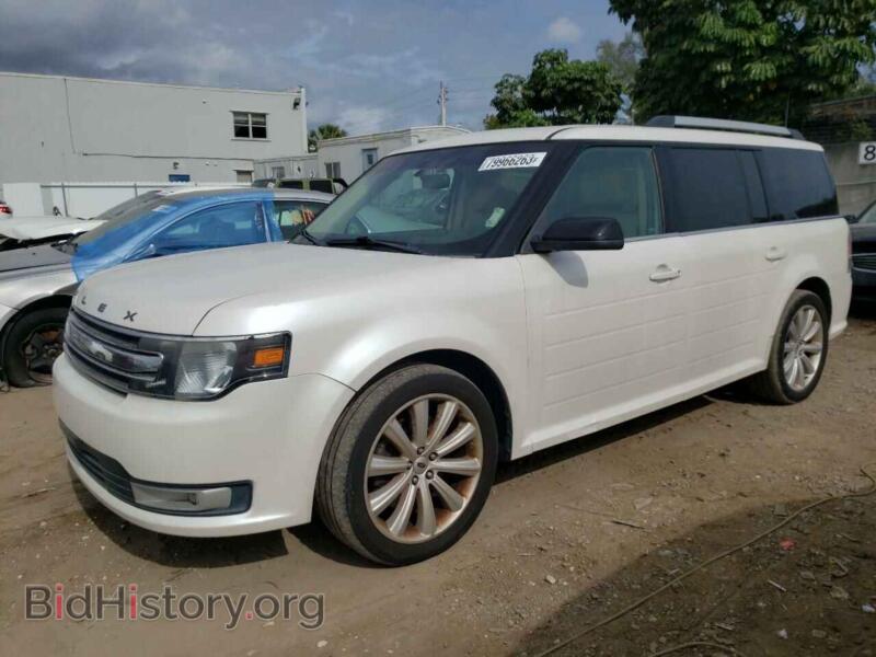 2014 Ford FLEX SEL (VIN 2FMGK5C85EBD36607) — photo 1 of 13, Copart, damage: front end
