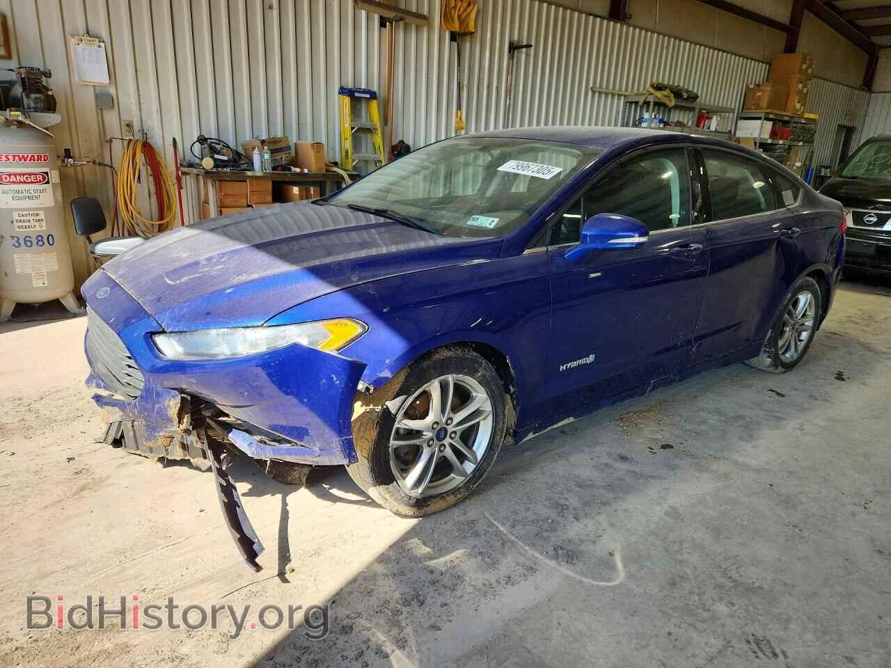 Photo 3FA6P0LU4GR155381 - FORD FUSION 2016