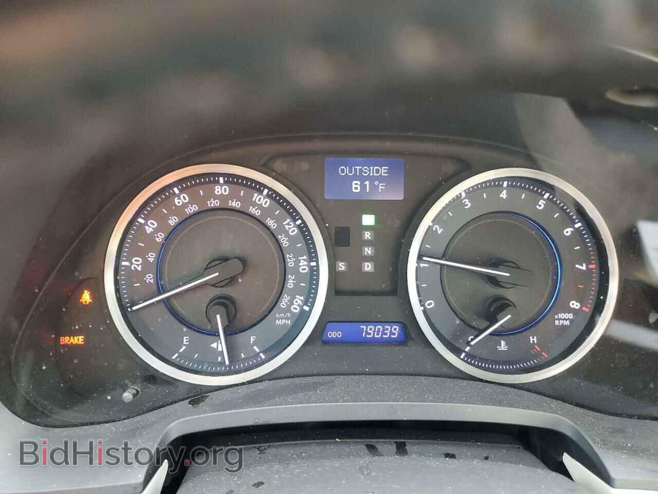 2012 LEXUS IS - VIN: JTHBE5C25C5031173 - Photo 9