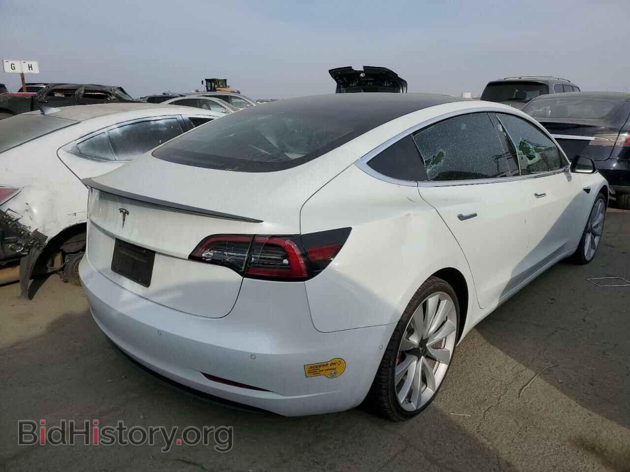 2019 TESLA MODEL 3 - VIN: 5YJ3E1EB8KF514665 - Фото 3