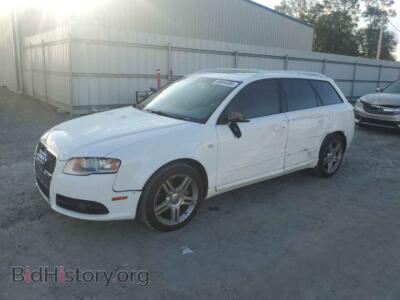 2008 Audi A4 2.0T Avant Quattro, white — VIN WAUKF78E98A004583, Copart
