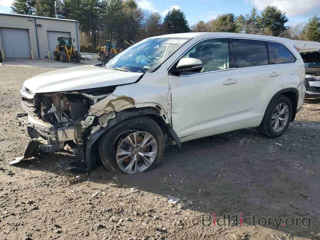 Photo 5TDBKRFH8FS148715 - TOYOTA HIGHLANDER 2015