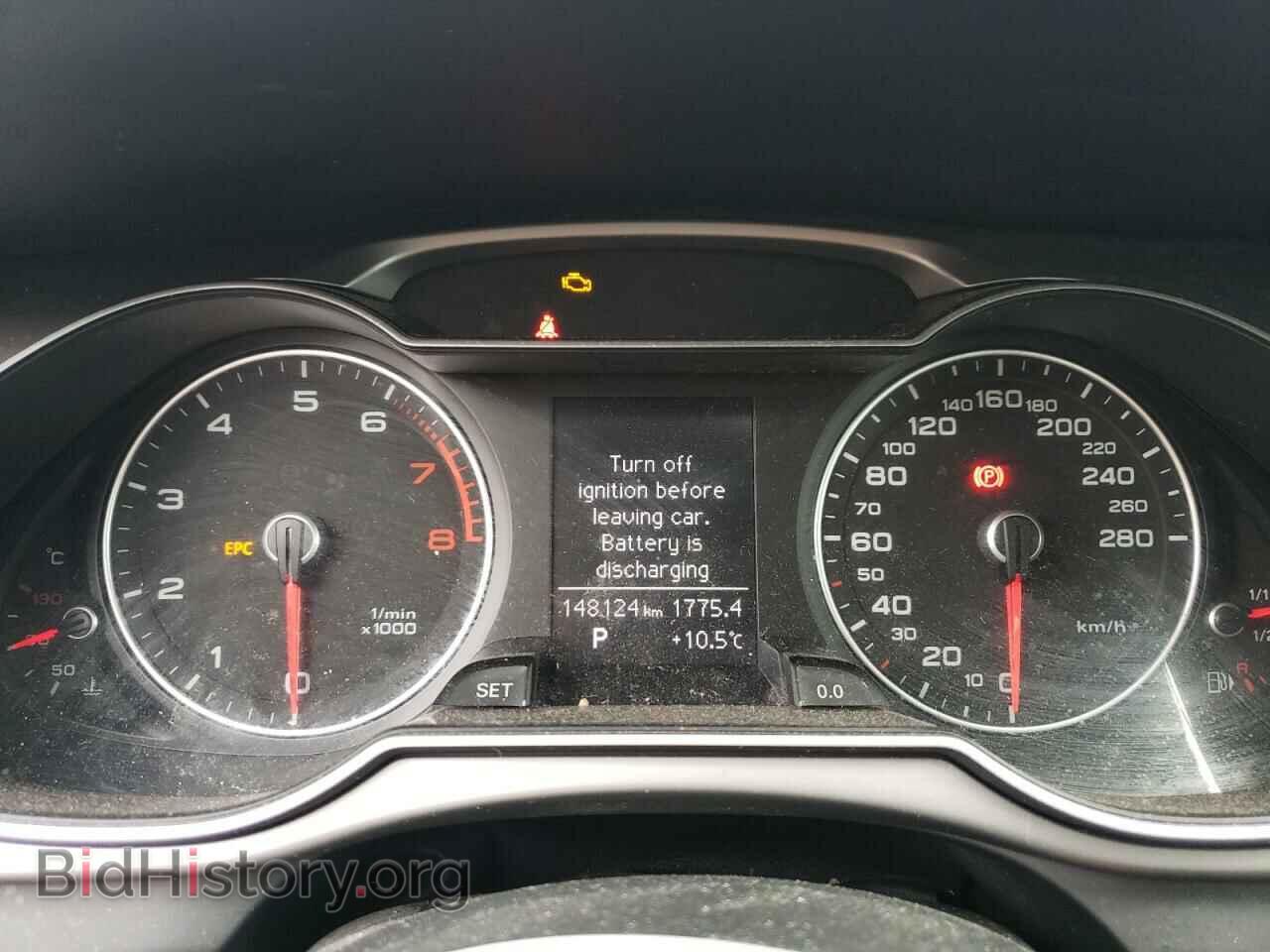 2014 AUDI A4 - VIN: WAUBFCFL5EN018351 - Фото 9