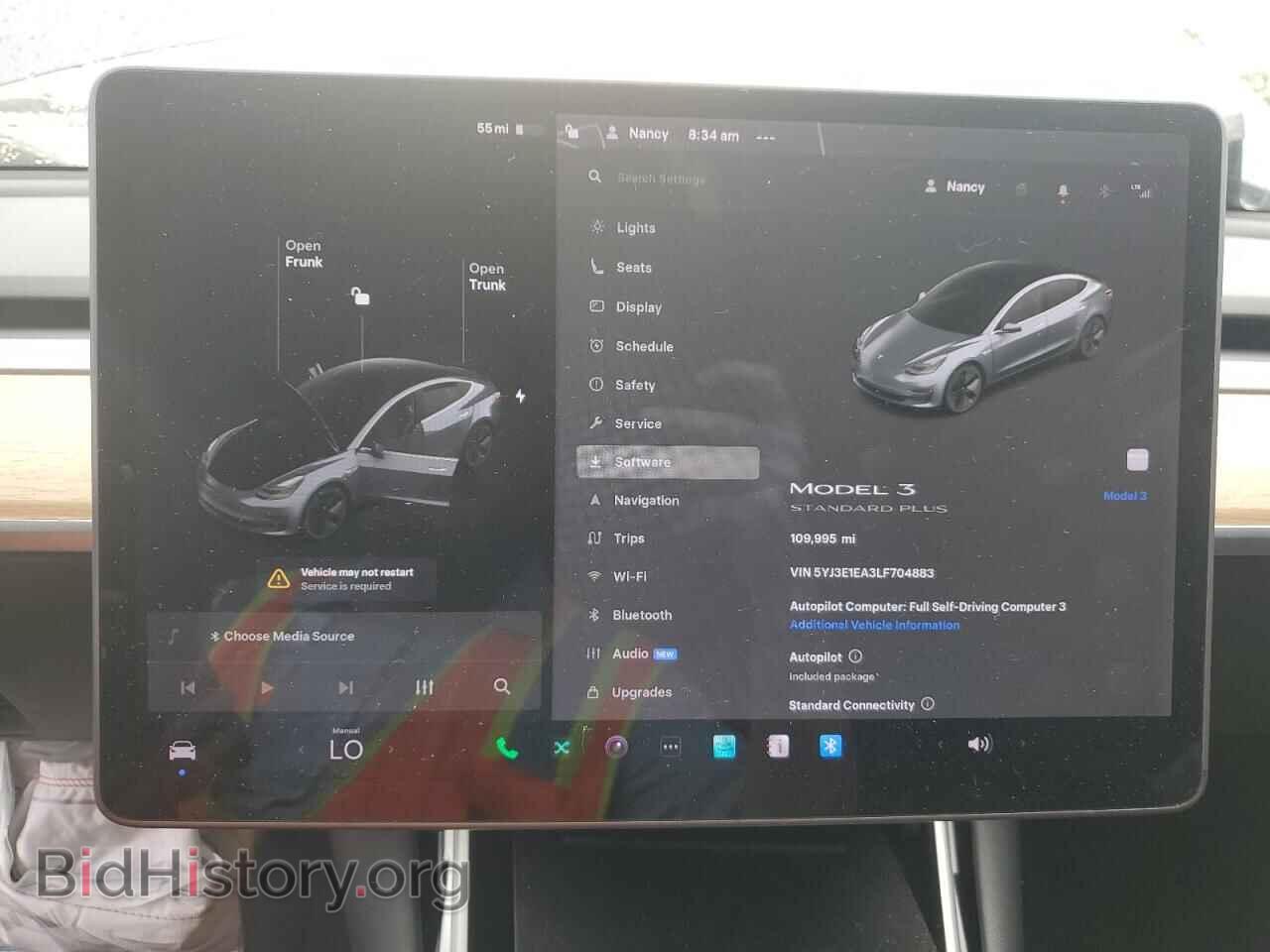 2020 TESLA MODEL 3 - VIN: 5YJ3E1EA3LF704883 - Photo 9