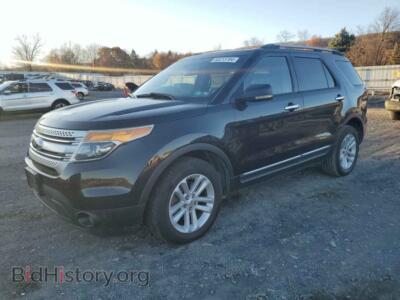 2013 Ford EXPLORER XLT, black — VIN 1FM5K8D88DGA91185, Copart