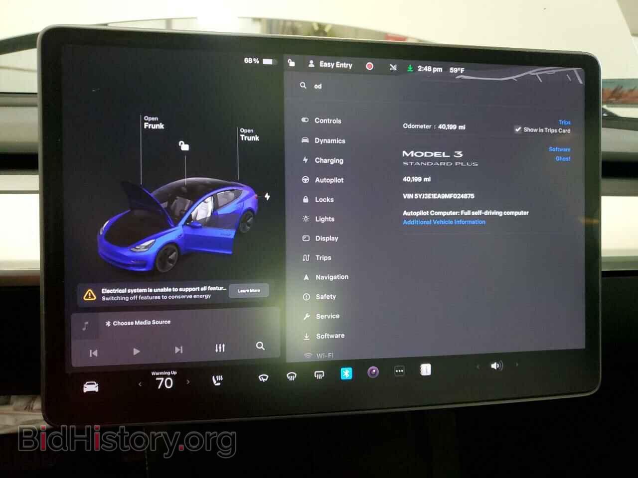 2021 TESLA MODEL 3 - VIN: 5YJ3E1EA9MF024875 - Photo 9