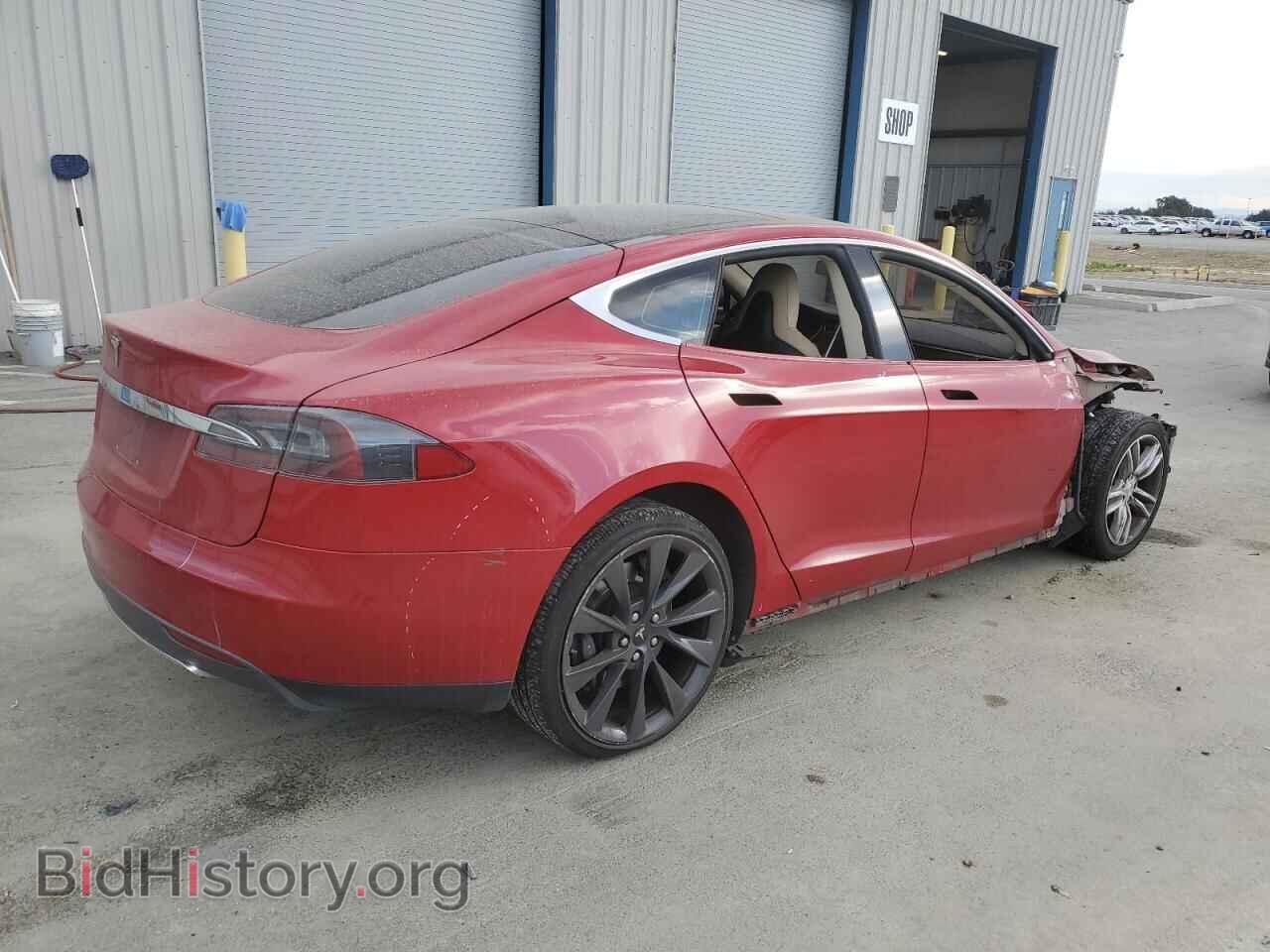 2015 TESLA MODEL S - VIN: 5YJSA1H11FF080167 - Фото 3
