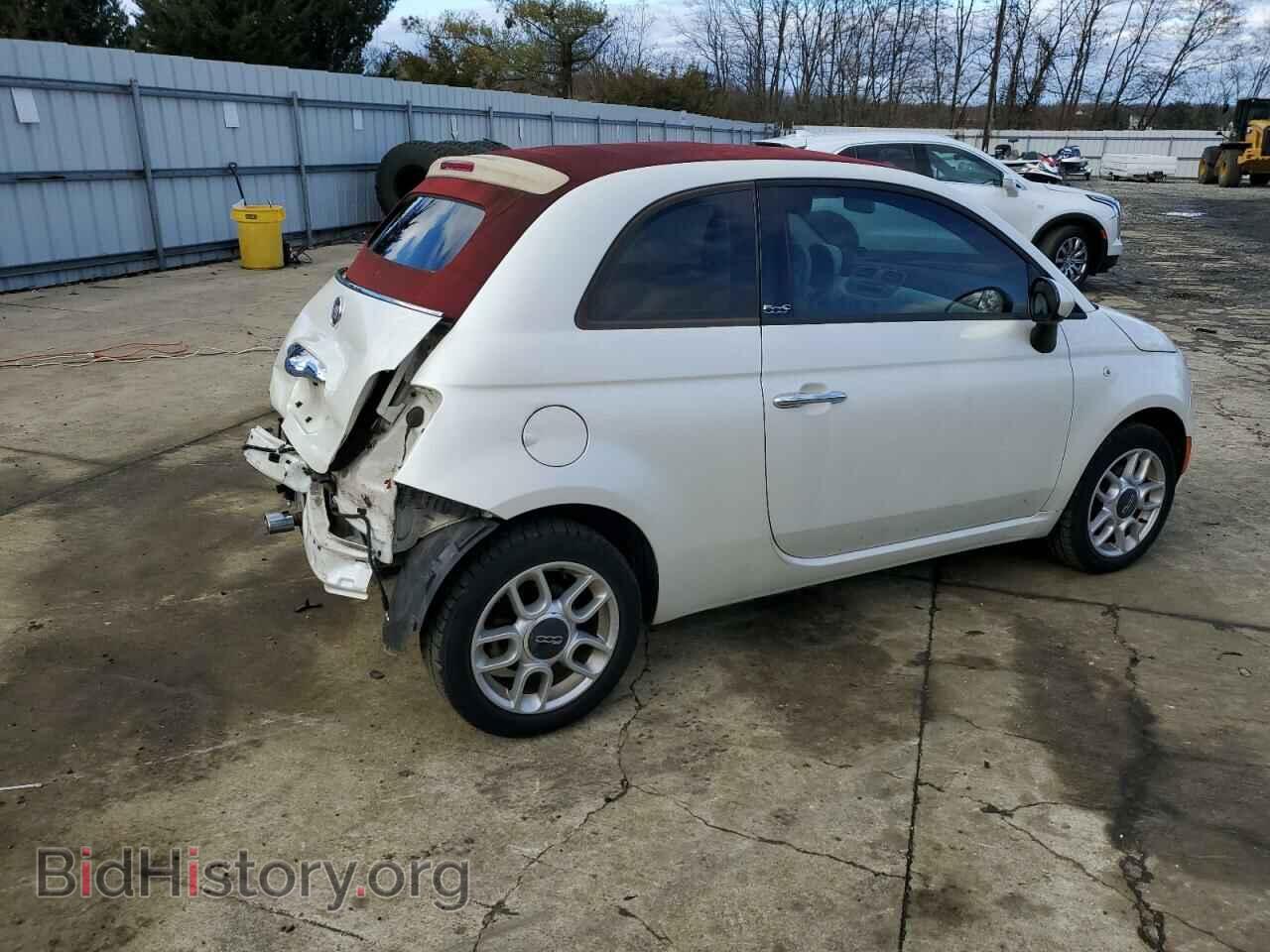 2012 FIAT 500 - VIN: 3C3CFFDR6CT328526 - Photo 3