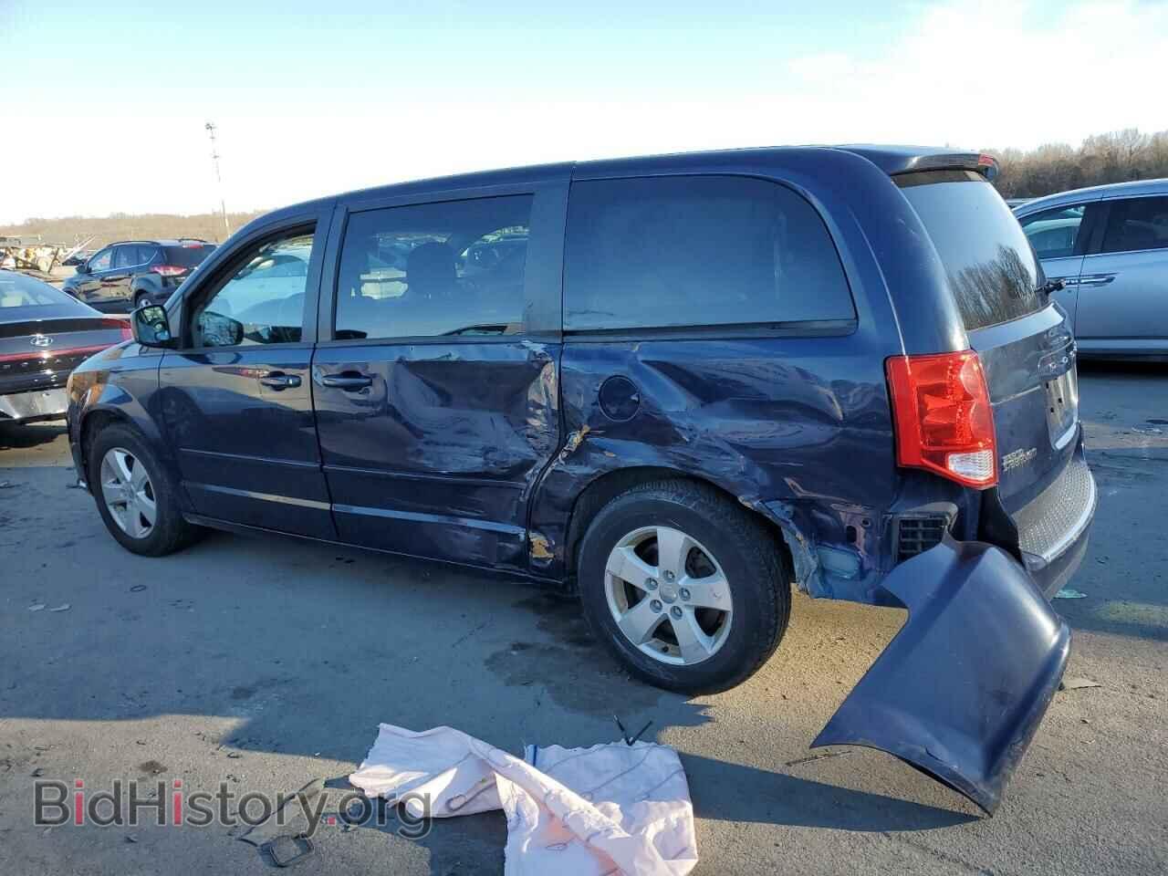 2013 DODGE CARAVAN - VIN: 2C4RDGBG9DR535757 - Фото 2