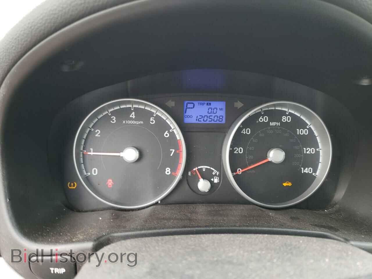 2011 HYUNDAI ACCENT - VIN: KMHCN4AC7BU593183 - Фото 9