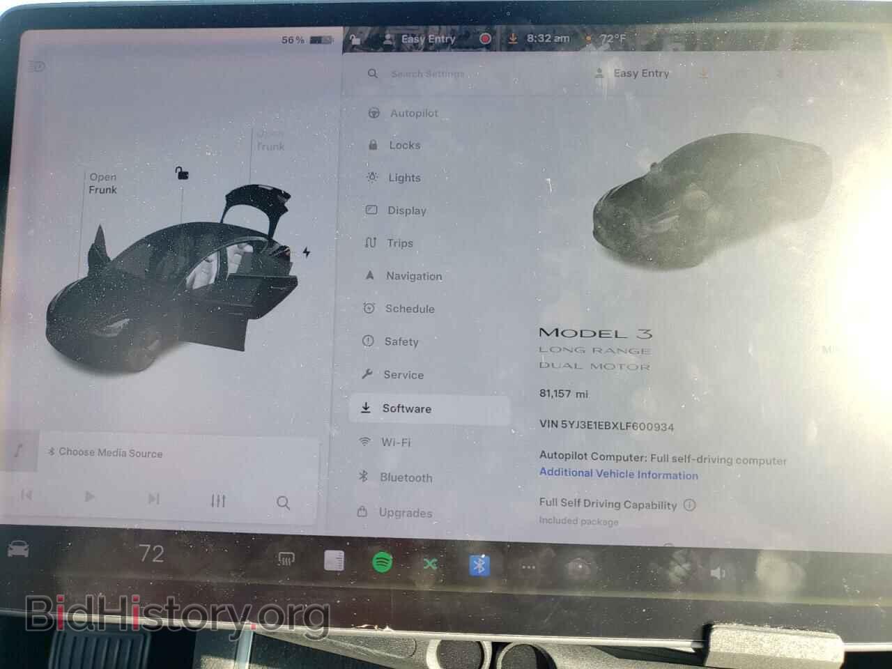 2020 TESLA MODEL 3 - VIN: 5YJ3E1EBXLF600934 - Фото 9