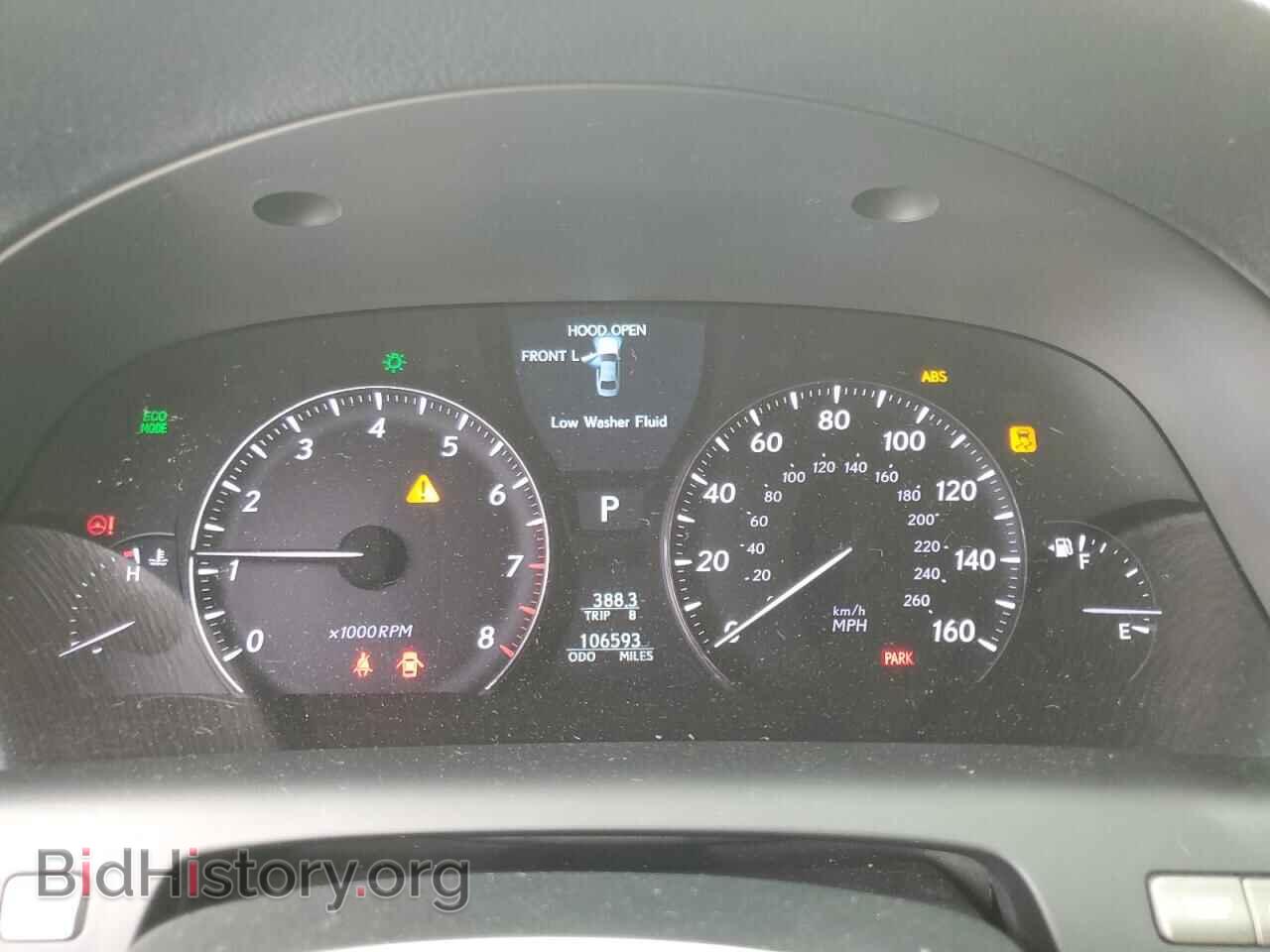 2010 LEXUS LS460 - VIN: JTHGL5EF9A5041309 - Фото 9