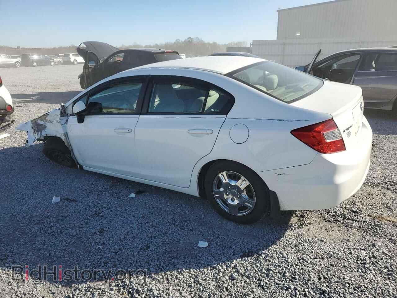 2012 HONDA CIVIC - VIN: 2HGFB2F59CH319384 - Фото 2